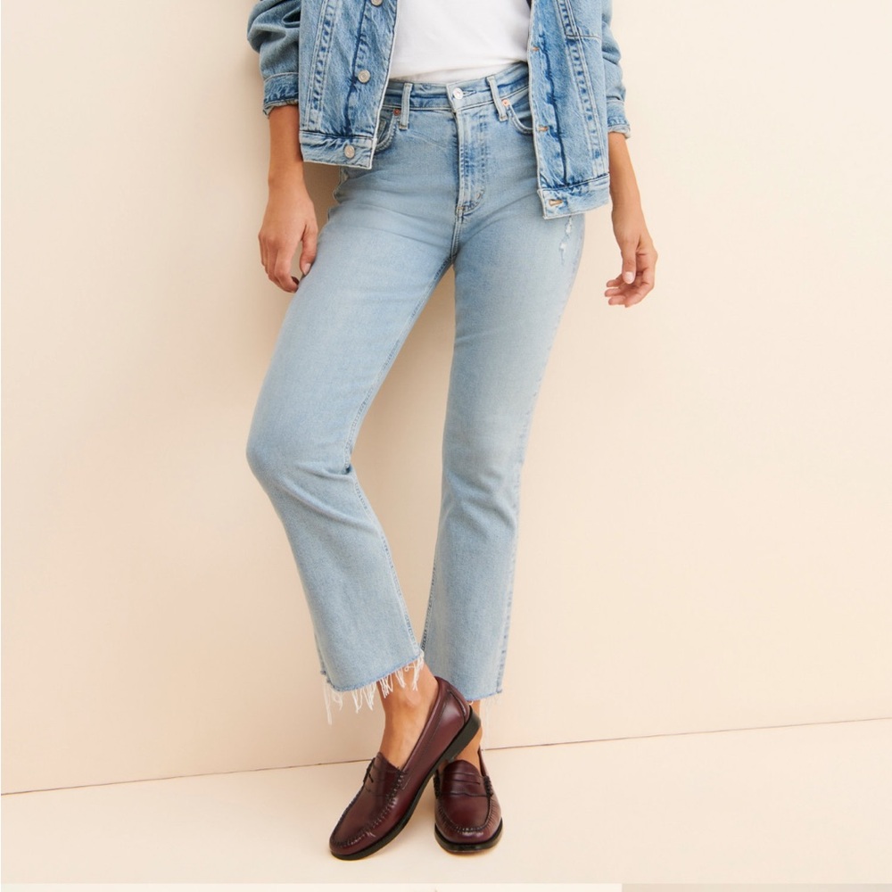 Citizens of Humanity Isola Cropped Bootcut Jeans